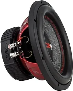 DS18 GEN-X104D Subwoofer in Black - 4 Layer Black Aluminum Voice Coil, 10", 800W Max Power, 400W RMS, Dual 4 Ohms, DVC - Powerful Car Audio Bass Speaker (1 Speaker)