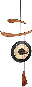 Woodstock Chimes Signature Collection, Emperor Gong, Medium (34'') Chi, Wind Gongs for Outdoor, Patio, Home or Garden Décor (EGCC)