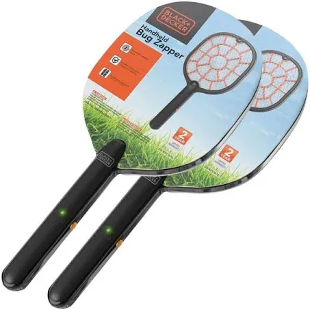 Black + Decker Electric Fly Swatter and Zapper, 2 pk.