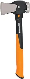 Fiskars 2.5 lbs Pro iSoCore Maul, 14 in. Steel Handle