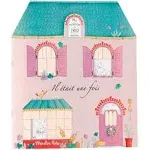 Moulin Roty Coloring Book With 160 Stickers - House