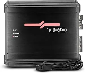 DS18 ZR1600.4D Car Amplifier Class D 4-Channel Stereo Full Range Amp 7200 Watts Peak Power - Adjustable Frequency High/Low Pass Setting - Guaranteed to Supercharge Your Car Audio Sound System