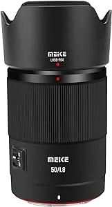 Meike 50mm F1.8 Auto Focus STM Full Frame Prime Lens For Sony E-Mount Camera