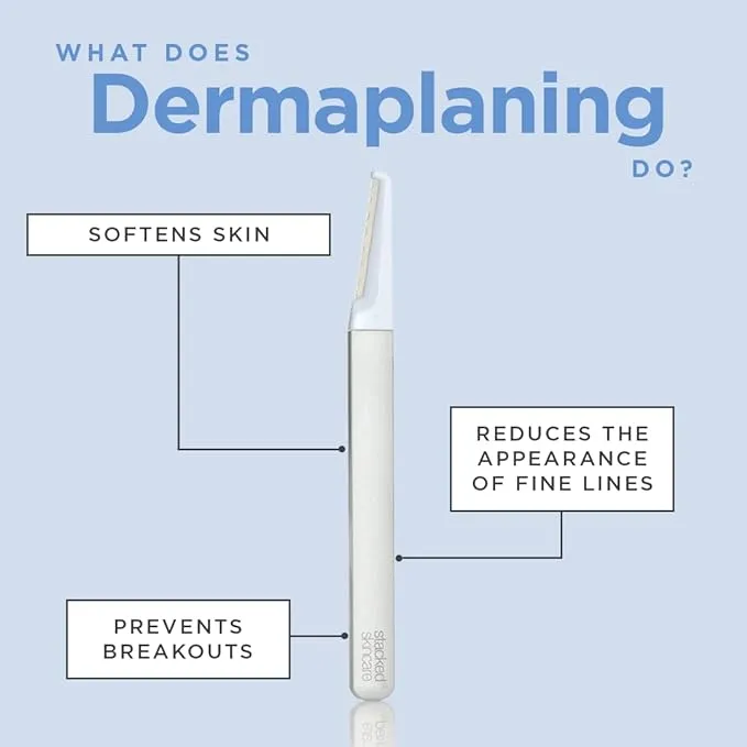 StackedSkincare Dermaplaning Tool Refill Trio