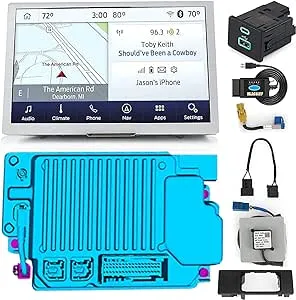 2024 Sync 2 to Sync 3 Upgrade Kit, Compatible F-150 Lincoln, Sync3.4 My Touch/Support Carplay,USB hub,APIM Module -8 inches,Shipped from The U.S