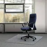 Kuyal Office Chair Mat for Carpets,Transp<wbr/>arent Thick and Sturdy. 30&#034; X 48&#034;