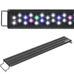 Aquaneat LED Aquarium Light Full Spectrum Fish Tank Light Fresh Water Light Multi-Color