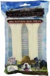 Loving Pets 6" Pure Buffalo Pressed Bully Bone, 2-Pack