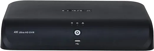 Lorex D881A82B Fusion 4K Ultra HD 12 Camera Capable (8 Wired and 4 Wi-Fi) 2TB Digital Video Recorder, Expandable up to 8TB, Lorex Home (M. ) (Renewed)