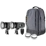 Westcott FJ400 Strobe 2-Light Backpack Kit with FJ-X3 S Wireless Trigger for Sony