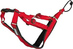 Neewa Adjustable Sled Pro Harness (Large, Red), Dog Harness Large Breed, Dog Pulling Harness, Giant Dog Harness, Sled Harness for Pulling, Great for Dog Joring