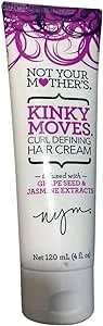 Not Your Mother's Kinky Moves Curl Defining Hair Cream 4 oz (Pack of 5)