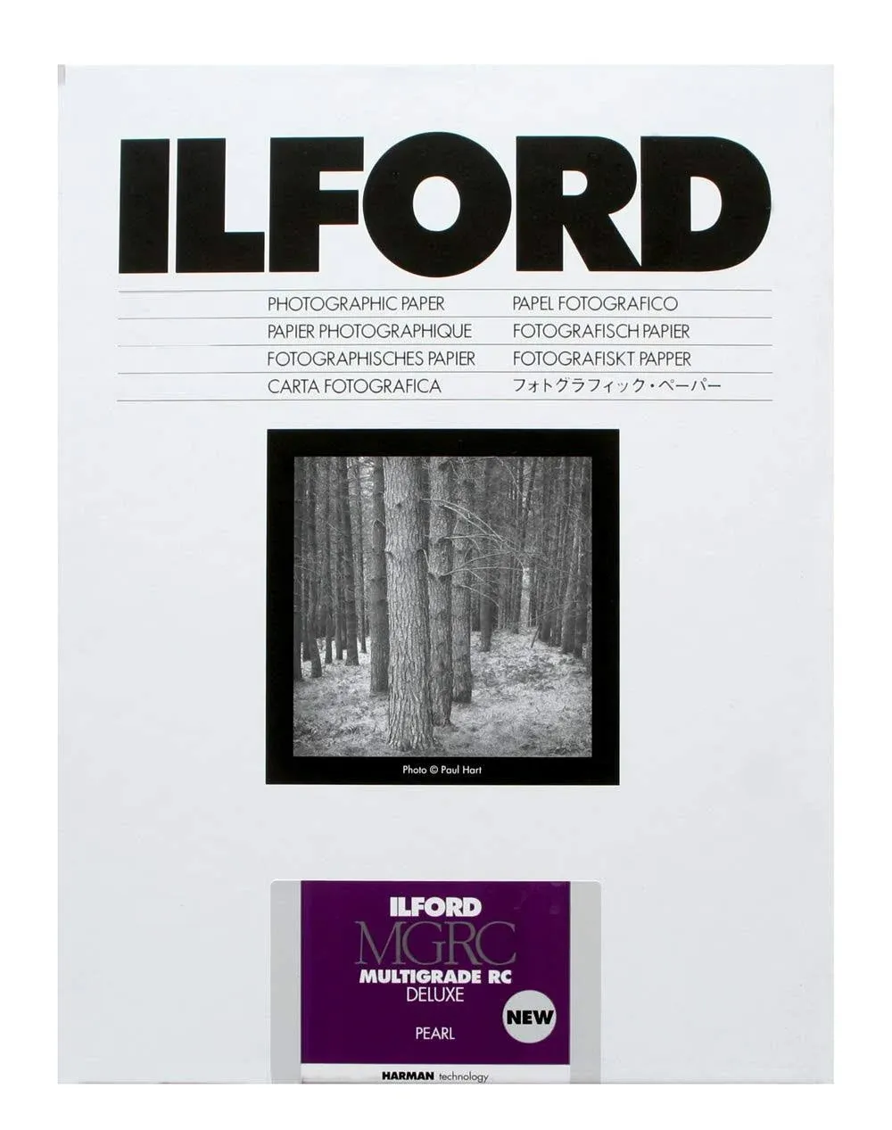 Ilford Multigrade Deluxe Pearl 5x7 100 Sheets Darkroom Paper MGRCDL44M