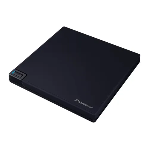 Phottix Pioneer BDR-XD08UMB-S USB 3.2 Gen1 Slim Portable Blu-ray BD/DVD/CD Writer, Black