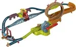 Thomas &amp; Friends Toy Train Set Loop &amp; Launch Maintenance Yard