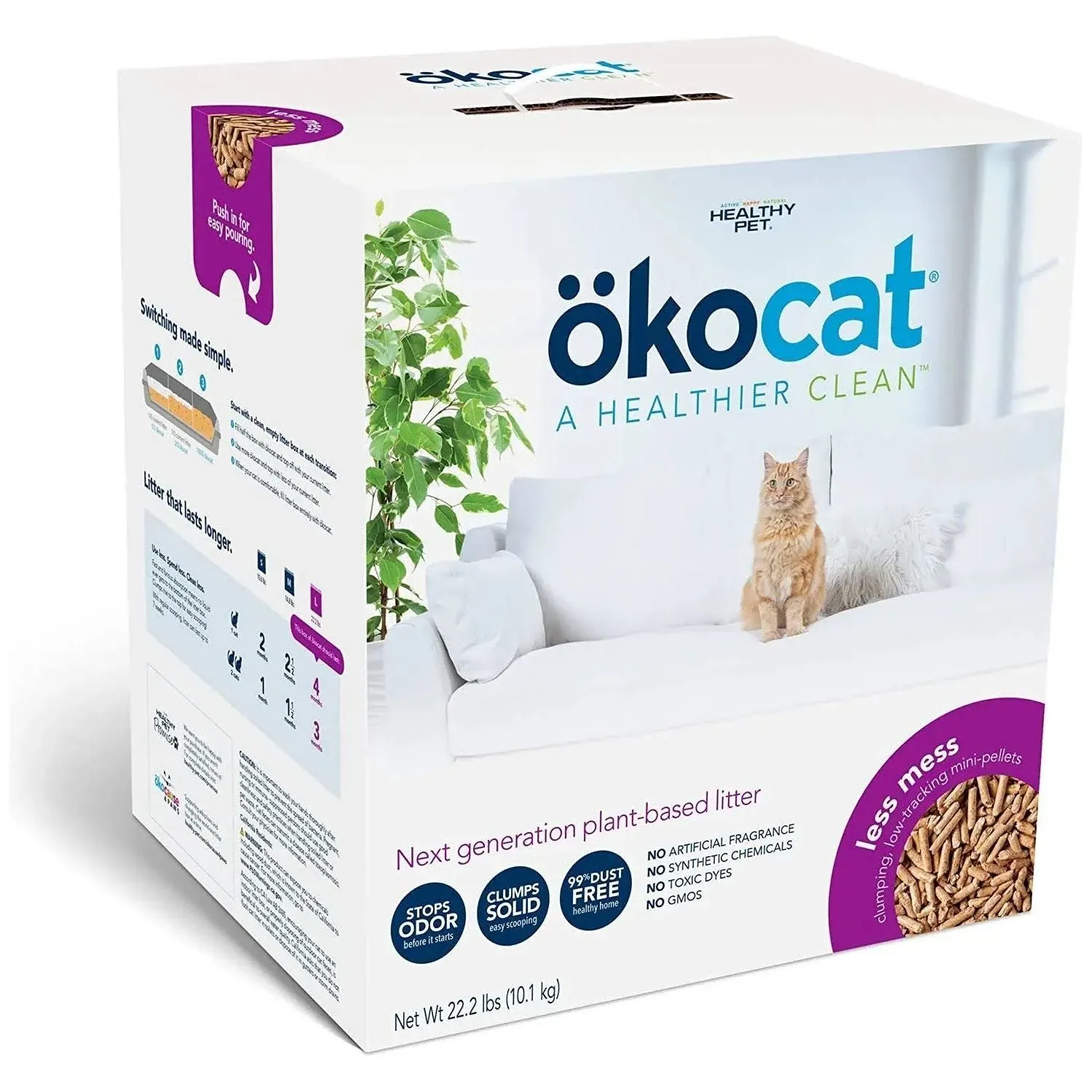 Okocat Natural Wood Cat Litter