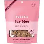 BOCCE'S Bakery Say Moo Soft & Chewy Dog Treats