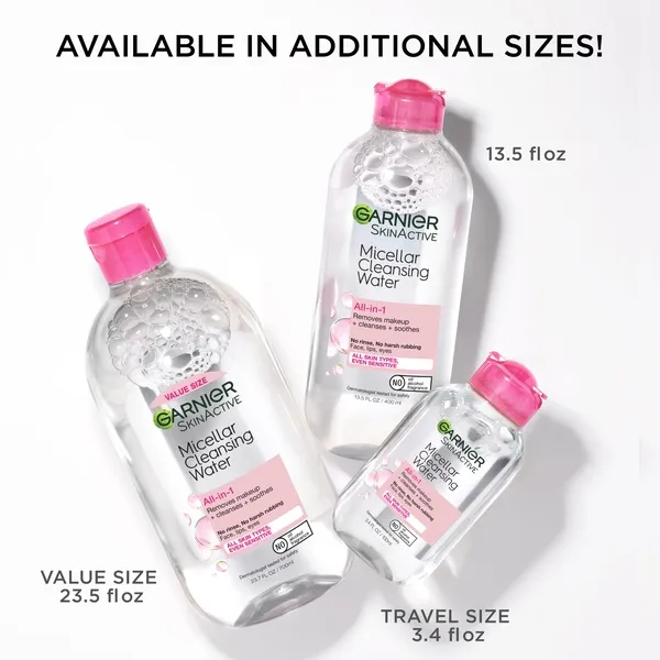 Garnier SkinActive Micellar Cleansing Water All in 1 Cleanser & Makeup Remover, 13.5 oz | CVS