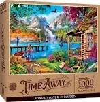 Jigsaw Puzzle Landscape Fishing with Pappy Lake Vacation Retreat 1000 pieces NEW