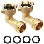 SiciLAMIU 2pcs 90 Degree Garden Hose Elbow