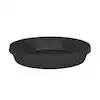 Bloem STT2000 20 in. Terra Plant Saucer Tray, Black