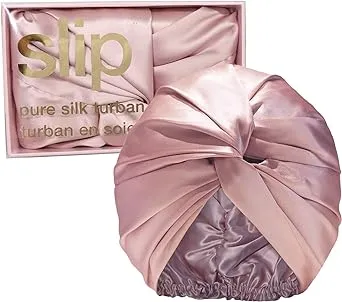 Slip - Pure Silk Turban - Pink