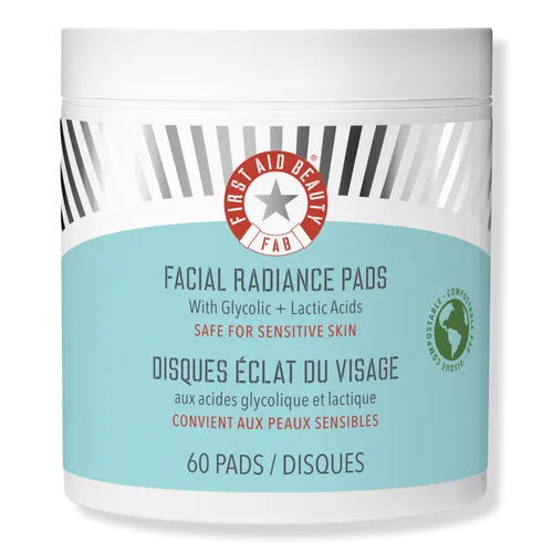 First Aid Beauty Facial Radiance Pads with Glycolic + Lactic Acids