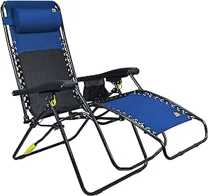 GCI Outdoor Freeform Zero Gravity Lounger, Royal Blue