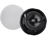 Monoprice Alpha Ceiling Speakers 8in Carbon Fiber 2-Way (Pair)