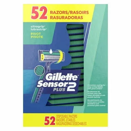 Gillette Sensor2 Plus Disposable Razors