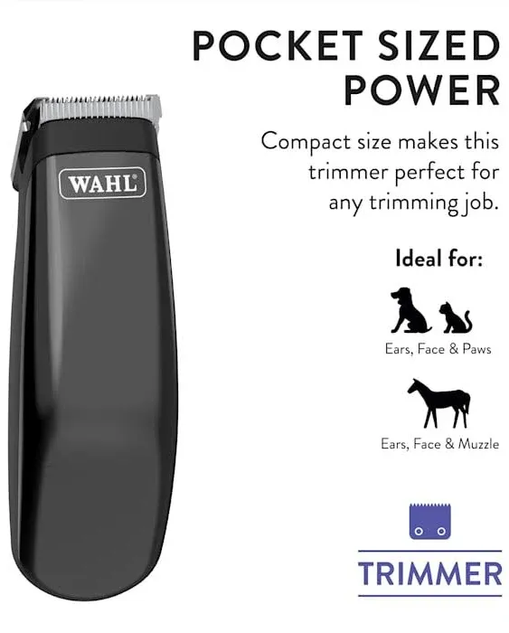 Wahl Super Pocket Pro Trimmer Suitable for Dogs,Cats and Horses