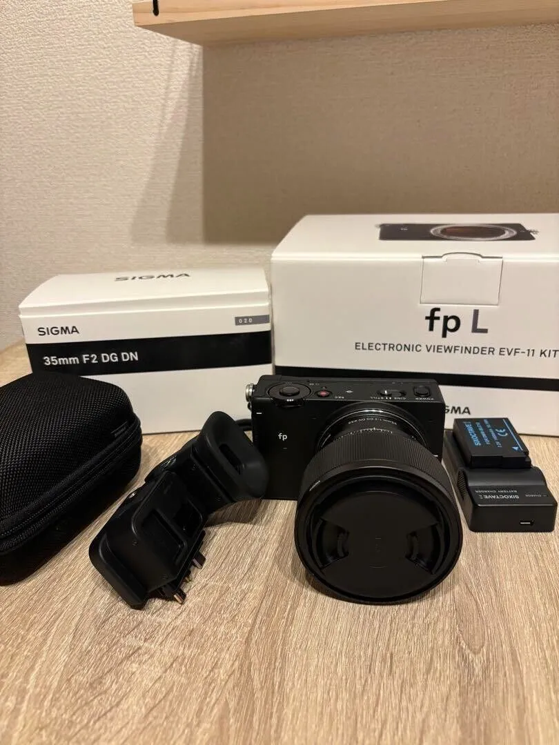 SIGMA fp L + EVF-11 61MP Full Frame Mirrorless Digital Camera Body Japan