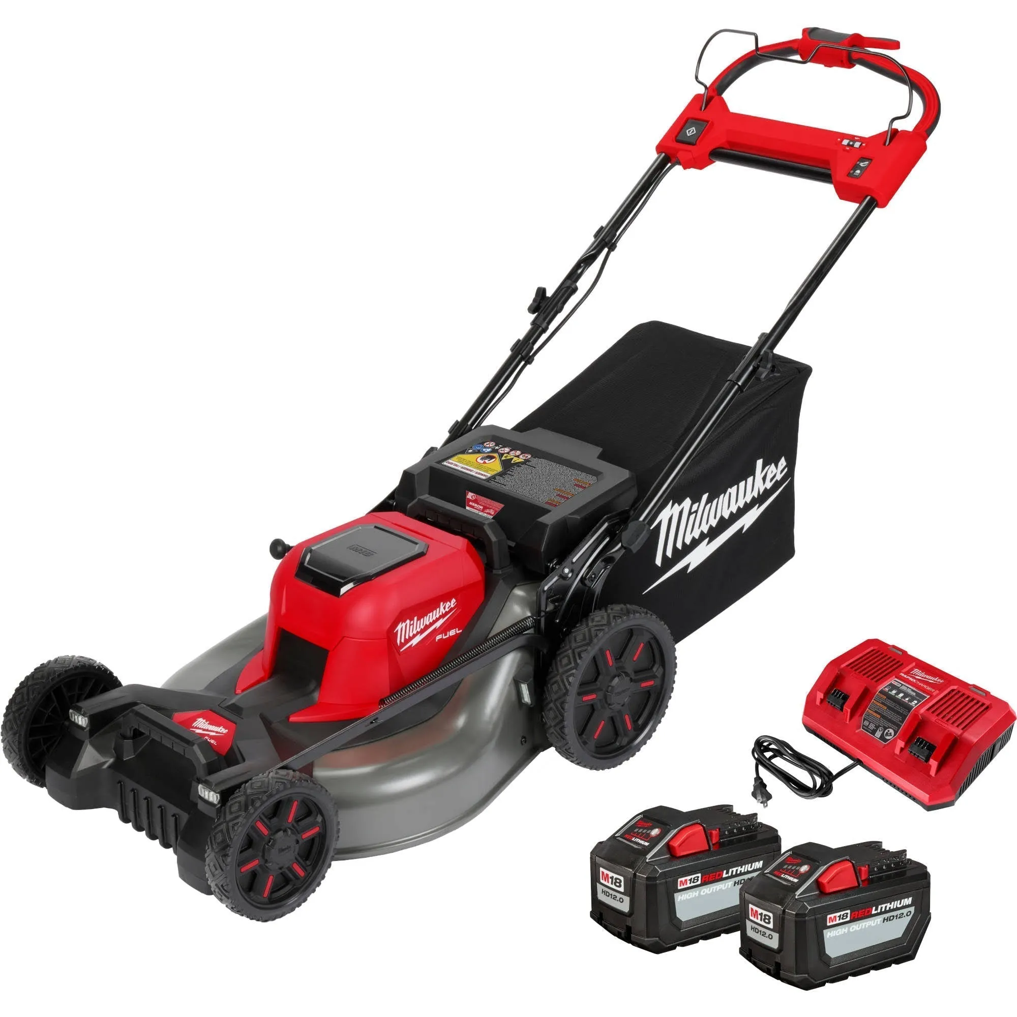 Milwaukee 2823-22HD M18 FUEL 21&quot; Self-Propelled Cordless Lawnmower Mower Kit