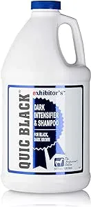 exhibitor's Quic Black Shampoo 64 Ounce Color Enhancing Dark Coats (321284)