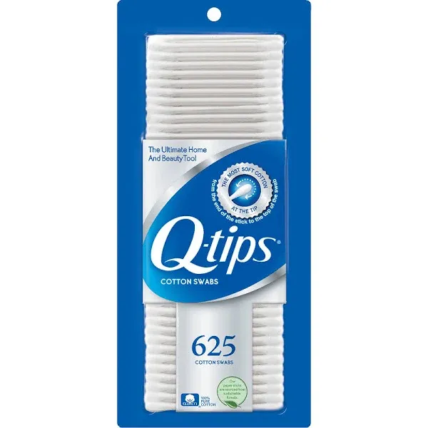 Q Tips Cotton Swabs, The Ultimate Home and Beauty Tool, 625 Ea