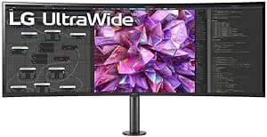 LG 38BQ88C-W 38" Wqxga Curved Screen LCD Monitor - 21:9