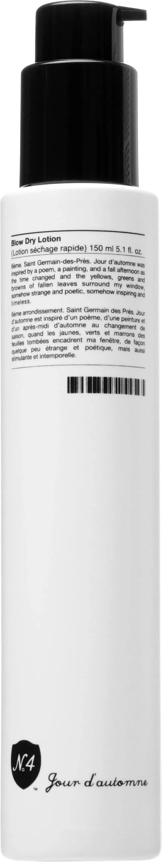 Number 4 Jour dautomne Blow Dry Lotion 5.1oz