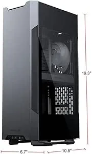 Phanteks Evolv Shift 2 Mini-ITX Case, Tempered Glass Side Panels, Aluminum