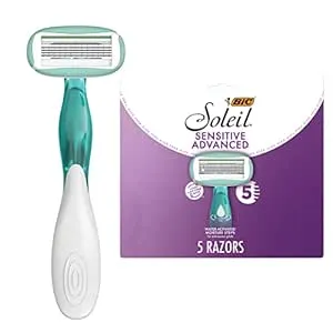 BIC Soleil Sensitive Advanced 5-Blade Women's Disposable Razors 5 ct