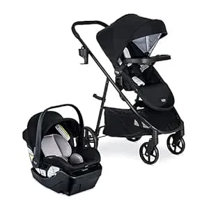 Britax Willow Brook Travel System - Onyx Glacier