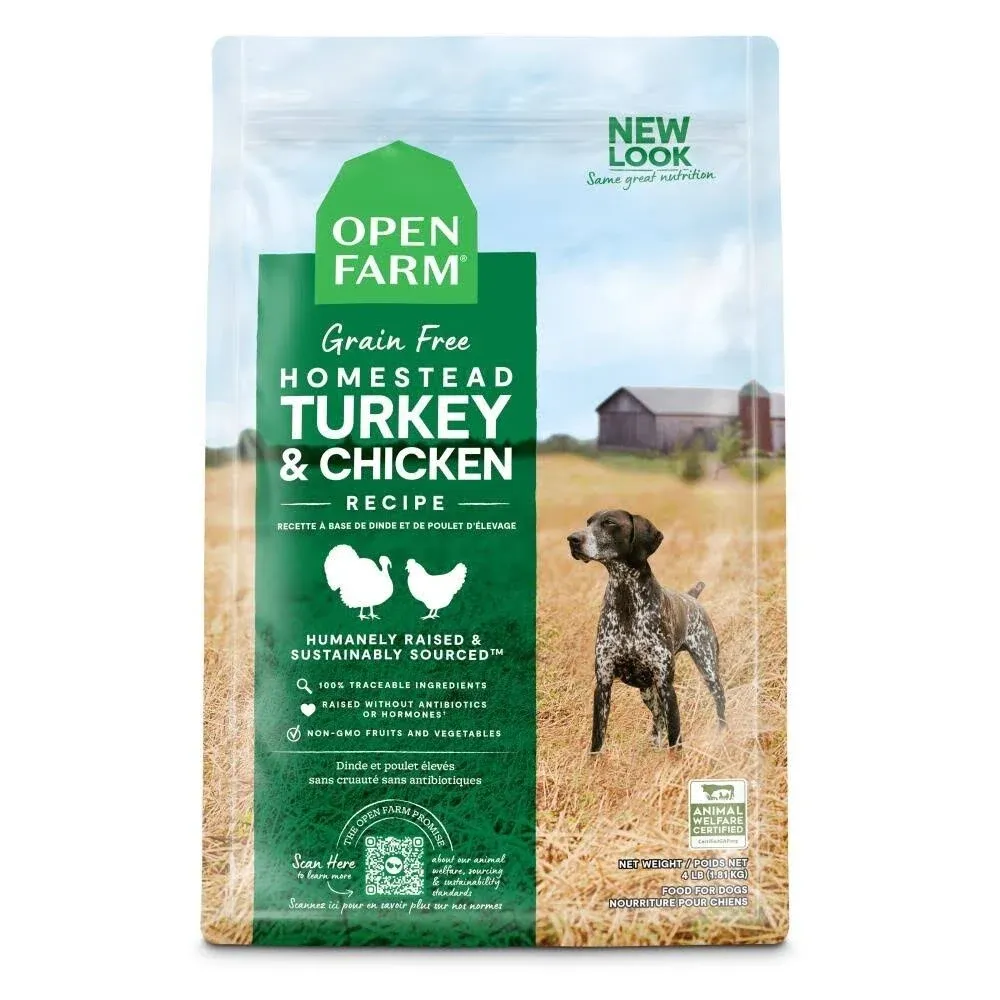 Open Farm Homestead Turkey & Chicken Dry Cat Food