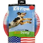 Ruff Dawg Rubber K9 Flyer Dog Toy, Assorted