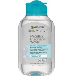 Garnier SkinActive Micellar Cleansing Water, For All Skin Types, 13.5 Fl Oz