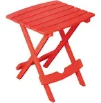 Adam's Mfg Quik-Fold Side Table - Cherry Red