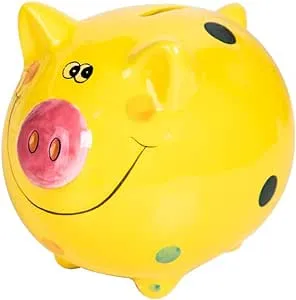 JYPHM Ceramic Piggy Bank for Kids