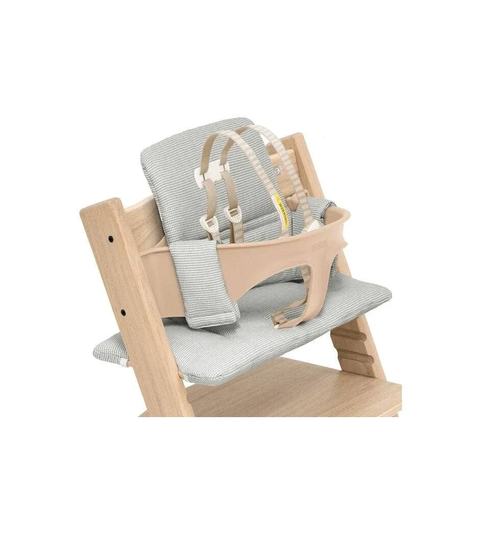 Stokke Tripp Trapp Modern Classic Nordic Grey Cotton Kids Chair Cushion