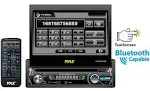 Pyle PLTS78DUB 7" Single-DIN In-Dash DVD Receiver with Touchscreen & Bluetooth