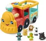 Fisher-Price Little People Toddler Learning Toy Big ABC Animal Train with Smart Stages & 6 Figures for Ages 1+ Years - Hidden Gems