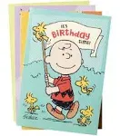 Birthday Peanuts - 4 Design Assortment with Scripture - 12 Birthday Boxed Cards & Envelopes