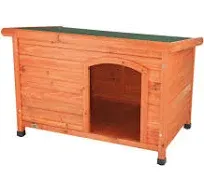 TRIXIE Pet Products Dog Club House, Large,Glazed Pine,40.75x26.<wbr/>75x28.25 Inch ...